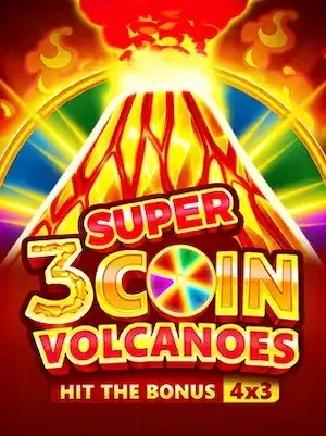 3 Super Coin Volcanoes: Hit the Bonus